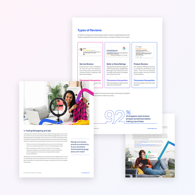 Ratings & Reviews Buyers Guide - Pages